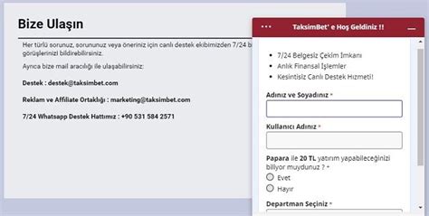 Taksimbet Canlı Destek