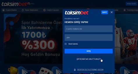 Taksimbet Üyelik Linki